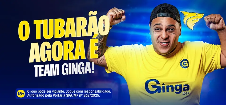 O Tubarão agora é Team Ginga