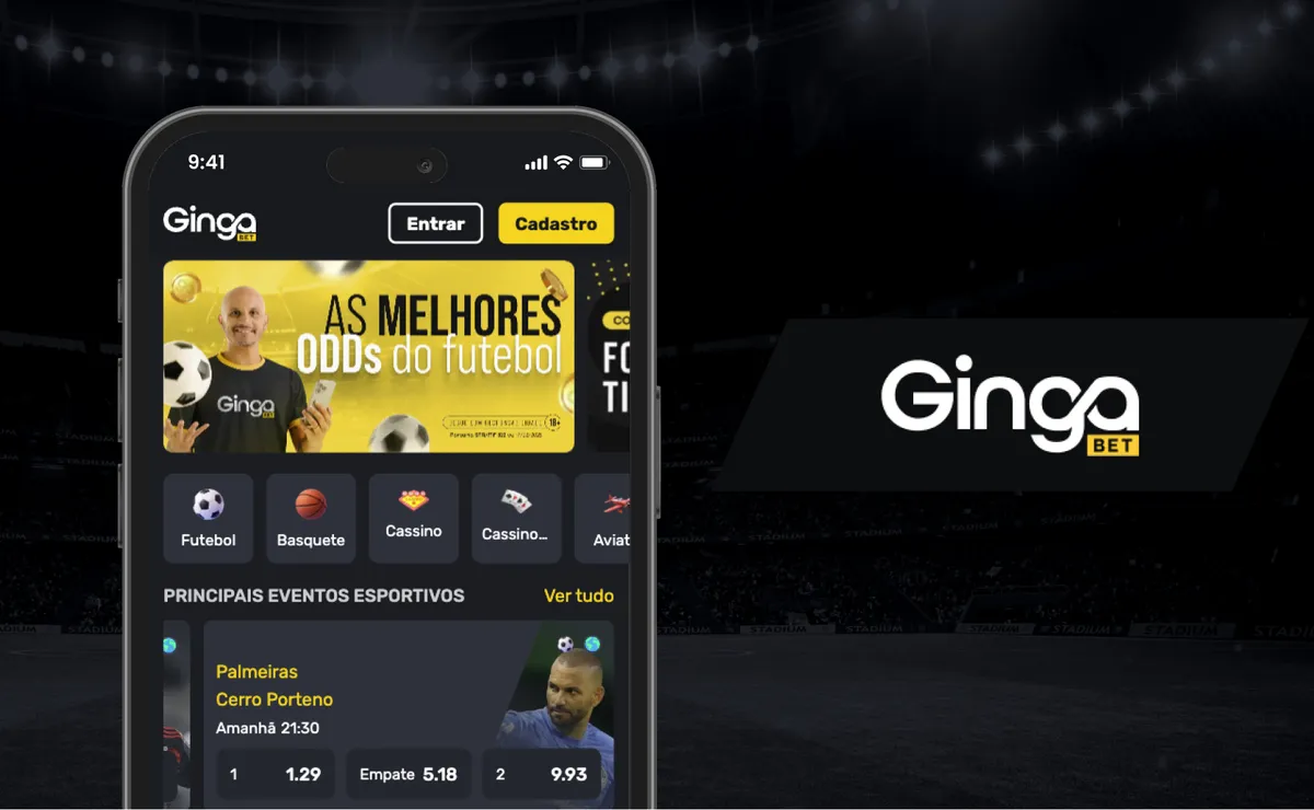 Cadastro e acesso à plataforma GingaBet